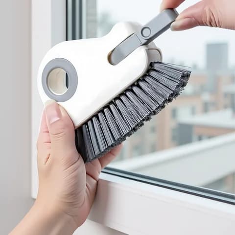 Brosse rainures et rails de fenêtre